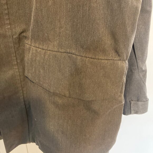 #133 Women's Helly Hansen Grey Winter Coat, Size Medium - Picture 4 of 13